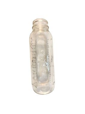 Evenflo Clear Glass Baby Bottle With Measurement Marks